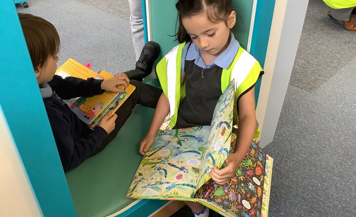 Image of Reception had a great time at Congleton Library on Monday